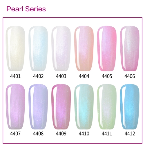 【color chart show only 】Pearl Gel
