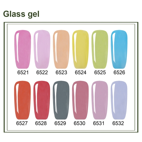 【color chart show】Glass Gel